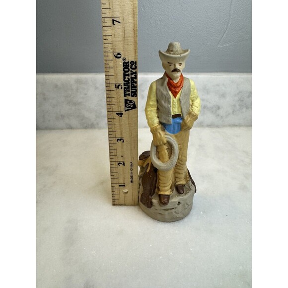 Vintage Coty Stetson Cowboy Air Freshener Ceramic Figure - Picture 7 of 8